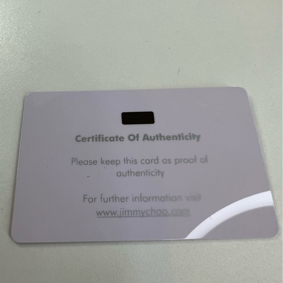 Jimmy Choo Beige Patent Leather Purse w/Authenticity Card - Picture 16 of 16